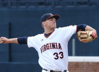 Jones Dominant in One-Hit Shutout Victory, Hoos Drop Error-Filled Game 2
