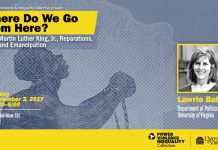 Professor Lawrie Balfour Speaks on Martin Luther King, Race Reparations Politics Lecture Reparations