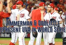 Zimmerman & Doolittle Represent UVA in World Series