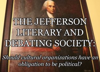 Jefferson Society Debate: The Political Duty of Cultural Organizations