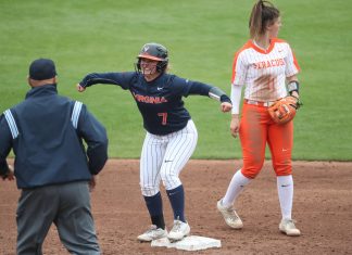 UVA Softball Goes 1-3 in Final Home Series