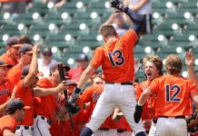 UVA Baseball Earns Dominant Victory Over Notre Dame, Advance to Conference Semifinals