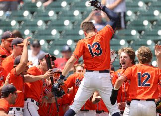 UVA Baseball Earns Dominant Victory Over Notre Dame, Advance to Conference Semifinals