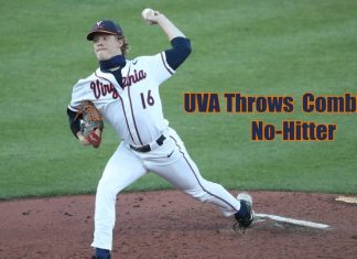 UVA Pitching Staff Throws Combined No-Hitter