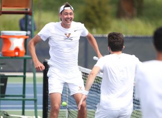Virginia Men’s Tennis downs Stanford 4-2 to advance to NCAA Round of 16
