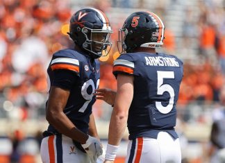 Virginia Beats Illinois 42-14 for Second Straight Win