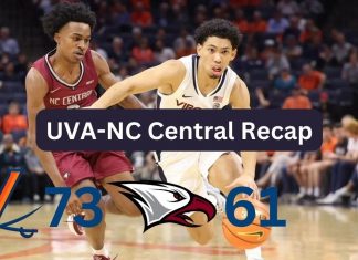 UVA Wins Season Opener Against NC Central