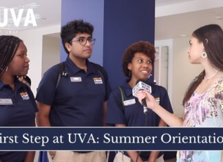 First Step at UVA: Summer Orientation